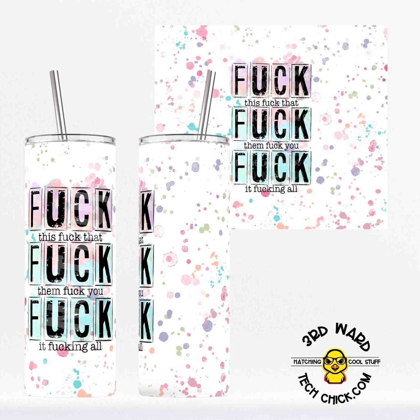 F*ck You 20 oz Stainless Steel Tumbler