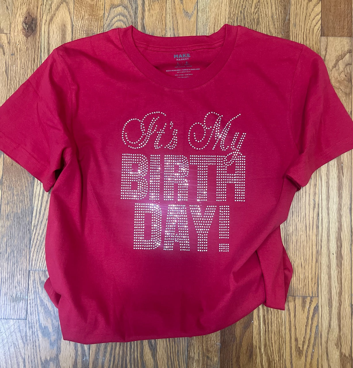 It's My Birthday (Rhinestone)