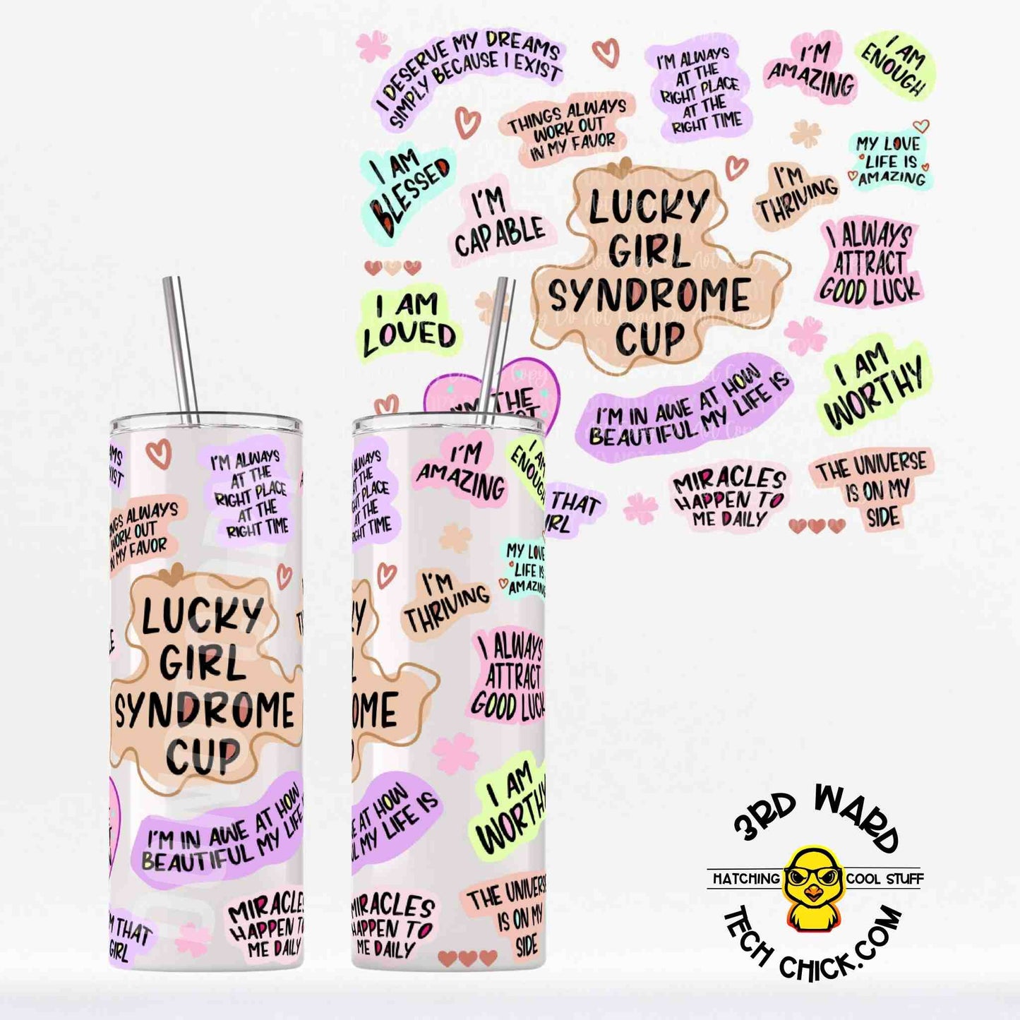 Lucky Girl 20 oz Tumbler