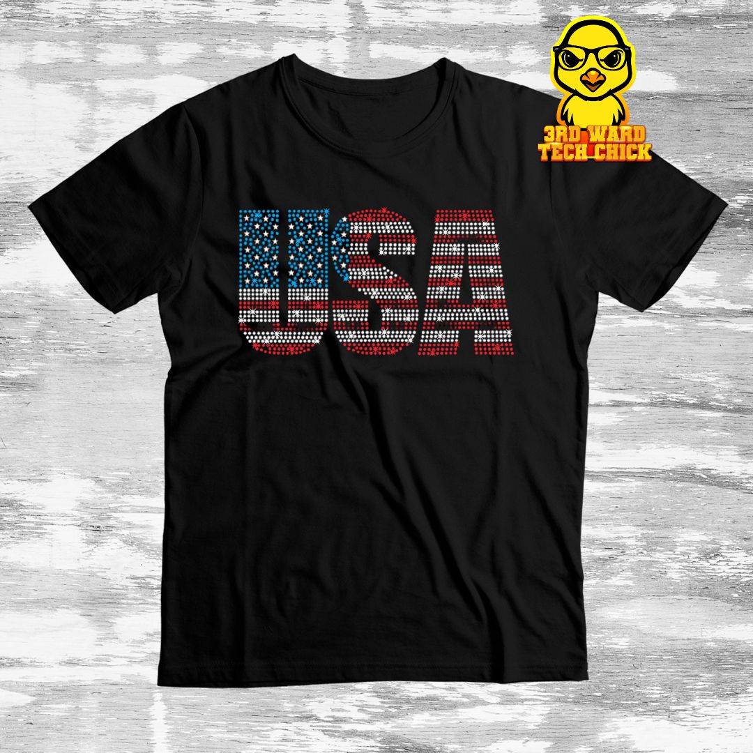 USA Rhinestone