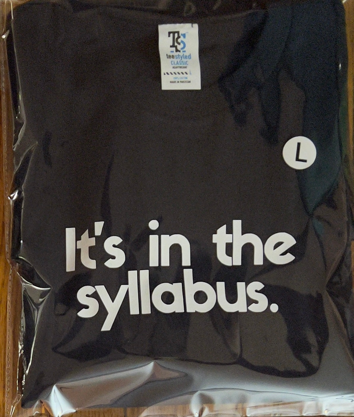 *CLOSEOUT* It’s In The Syllabus